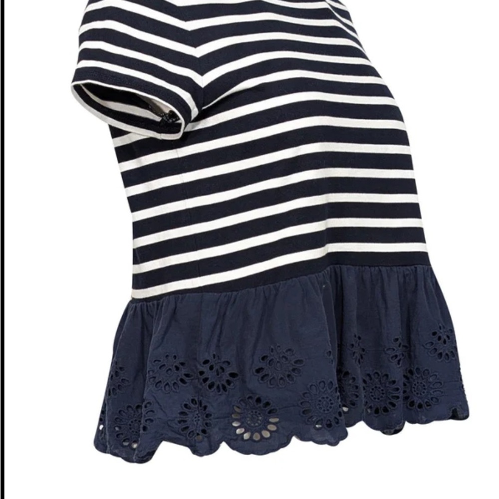Kate Spade Navy and Cream Striped Top